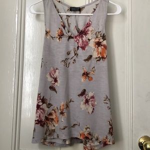 Floral tank top